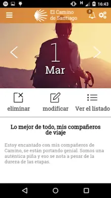 Way of St. James in Galicia android App screenshot 0
