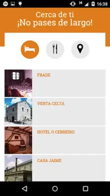 Way of St. James in Galicia android App screenshot 1