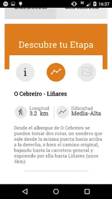 Way of St. James in Galicia android App screenshot 3